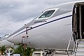 * Nomination Nose of a Gulfstream G600 at EBACE 2019, Palexpo, Switzerland. The aircraft is still awaiting type certification and is hence bearing the EXPERIMENTAL designation. --MB-one 08:20, 28 May 2019 (UTC) * Promotion Good quality --Llez 11:08, 28 May 2019 (UTC)