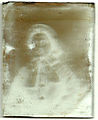 Early ambrotype, restoration step 2 (front, seen as negative) (6089855269).jpg