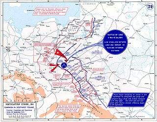 <span class="mw-page-title-main">Battle of the Vistula River</span> Battle of First World War