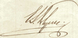 Signature de Edmund James Flynn