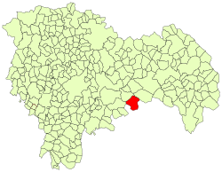 El Recuenco Guadalajara - Mapa municipal.svg