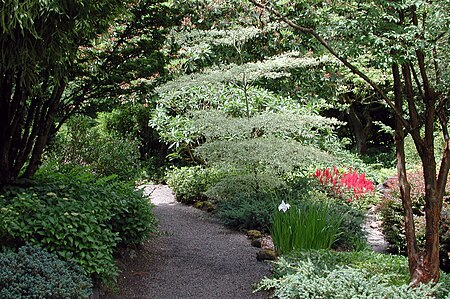 Elk rock gardens path