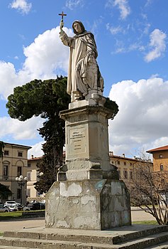 Enrico Pazzi, Monument à Savonarole, 1861-1875, 02.jpg