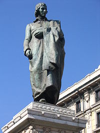 Monument to Parini in the Piazza Cordusio, Milan (Luca Beltrami)