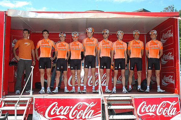 Euskaltel-Euskadi team in 2008