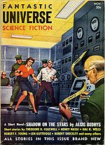 November 1954 issue; cover by Alex Schomburg