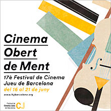 Cartell de la 17a edició del Festival de Cinema Jueu de Barcelona, el 2013