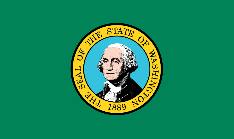 Archivo:Flag of Washington.svg