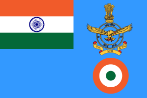 Flag of the Chief of Air Staff and Air Chief Marshal of the Indian Air Force.svg