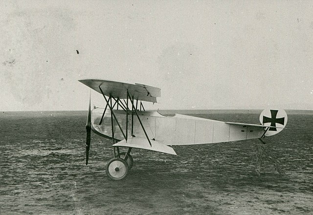 Fokker's V.11 prototype, direct precursor to the production D.VII.