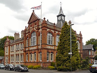 <span class="mw-page-title-main">Withington Town Hall</span> Municipal building in Withington, Greater Manchester, England