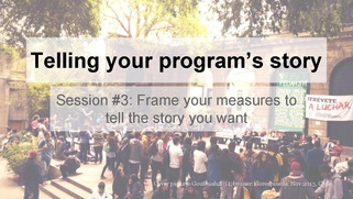 Frame your measures to tell the story you want. [2]
