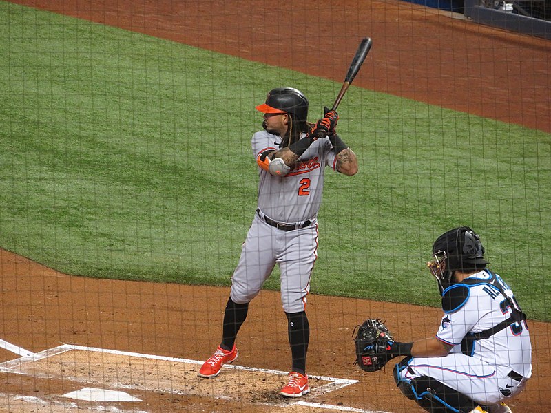 File:Freddy Galvis, Baltimore Orioles 7, Miami Marlins 5, LoanDepot Park, Home of the Miami Marlins, Miami, Florida (51128610886).jpg