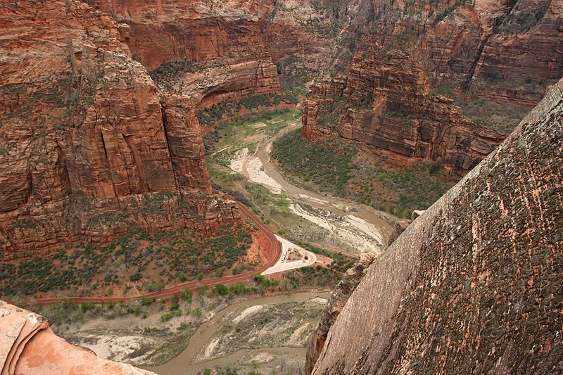 File:From the Peak at Angels Landing (Zion National Park) (3443199935).jpg