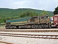 Deutsch: Güterzug beim Bahnhof Podgorje, Slovenien
