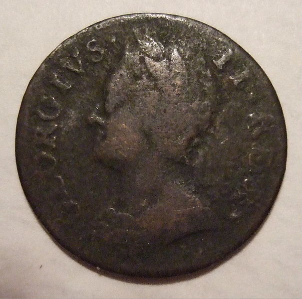 File:GREAT BRITAIN, GEORGE II, 1746 -FARTHING b - Flickr - woody1778a.jpg