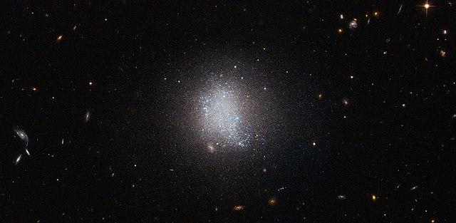 UGC 5797, an emission-line galaxy where massive bright blue stars are formed