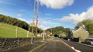 Ganllwyd Village looking north - geograph.org.uk - 5504944.jpg