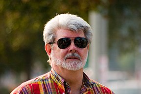 George Lucas, creatore e produttore esecutivo del film e della serie.