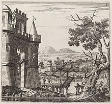 Landscape with a Castle and a Drawbridge