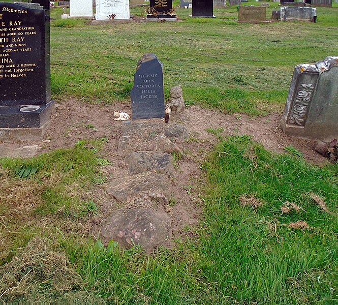 File:Grave of Julia Lennon in context cropped.jpg