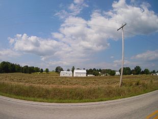 Landschaft in Highland Township