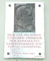 regiowiki:Datei:GuentherZ 2013-06-22 0292 Retz Hauptplatz Gedenktafel Ludwig Czischek-Christen.JPG