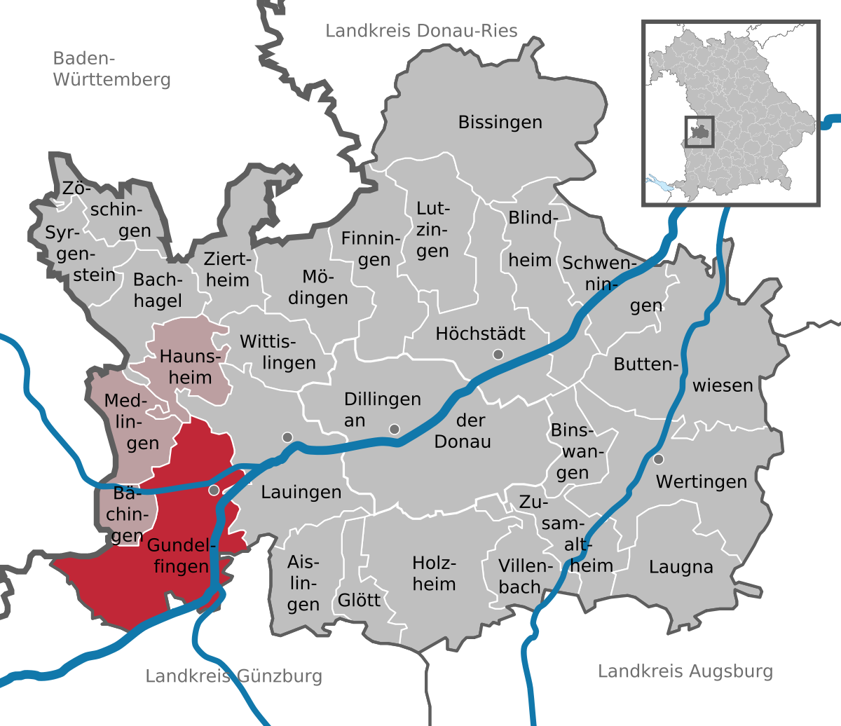 Regenrinne in Bayern - Gundelfingen a. d. Donau