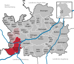 Gundelfingen an der Donau - Localizazion