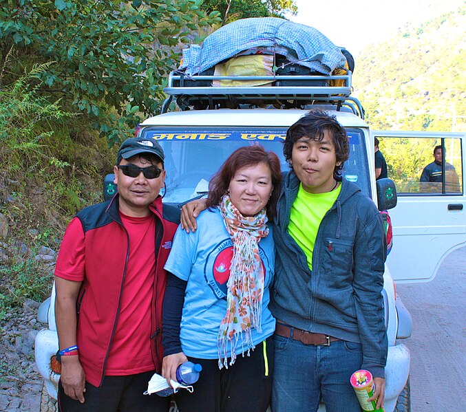 File:Gurung Family, Mission trek 2012..JPG