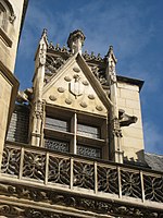 Gable window of the Hotel de Cluny, Paris (15th century)