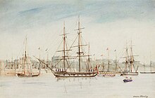 HMS Beagle was one of the first ships protected from lightning by Harris's conductors. HMSBeagle.jpg