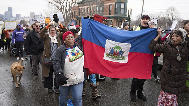 File:Haitian immigrants protesting Trump immigration policies (25934143138).jpg