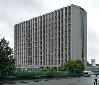 <span class="mw-page-title-main">Hexagon Tower</span> Chemical Research Centre in Manchester