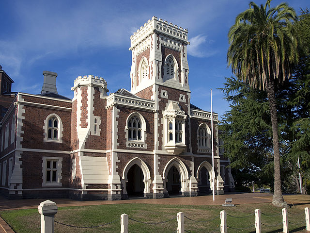 Auckland High Court, built in 1865–1868 for the Supreme Court in New Zealand