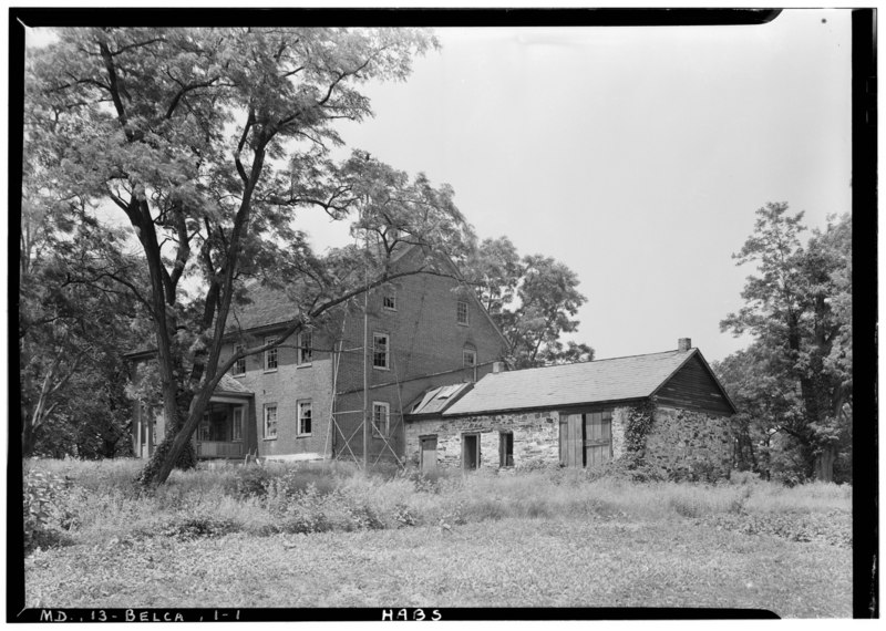 File:Historic American Buildings Survey E.H. Pickering, Photographer June 1936 VIEW FROM SOUTHEAST - Sophia's Dairy, Pulaski Highway vicinity, Belcamp, Harford County, MD HABS MD,17-BROCK,3-1.tif