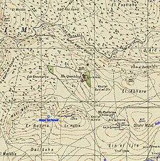 Série de mapas históricos da área de Khirbat Qumbaza (anos 1940 com sobreposição moderna) .jpg