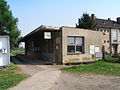 Čeština: Železniční zastávka v Horních Počaplech. English: Train station in Horní Počaply.