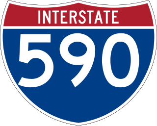 <span class="mw-page-title-main">Interstate 590</span> Highway in New York