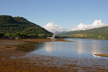 Blick vom Hafen auf Loch Fyne