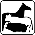 panneaux de signalisation routière italienne - campo boario.svg icon