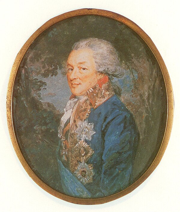 I.P. Saltykov, 1790
