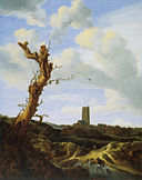 Jacob van Ruisdael - View of Egmond aan Zee 1648.jpg