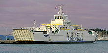 Automobile ferry in Croatia Jadrolinija supetar ferry.JPG