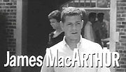 James MacArthur in the trailer for The Young Stranger James MacArthur in The Young Stranger trailer.jpg