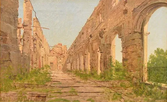 File:Jean Alfred Desbrosses--ruins of the Palais d'Orsay.webp