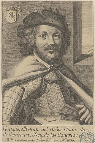<span class="mw-page-title-main">Jean de Béthencourt</span> King of the Canary Islands