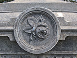 Detail of the John Edward McIntyre Monument, St. Joseph Cemetery, Scott Township, Allegheny County, Pennsylvania