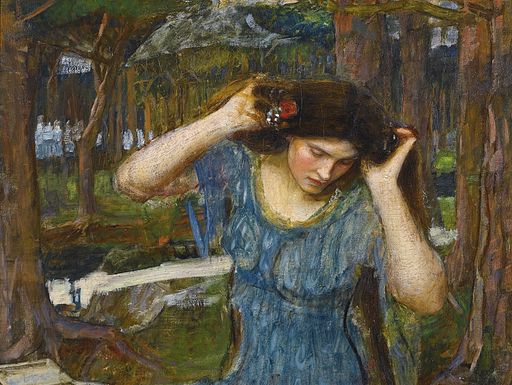 John William Waterhouse - Vain Lamorna, A Study for Lamia