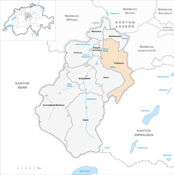 Entlebuch - Carte